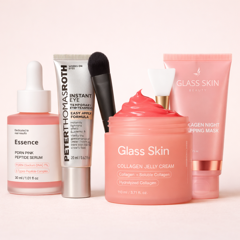 Komplet koreansk aftenrutinesæt