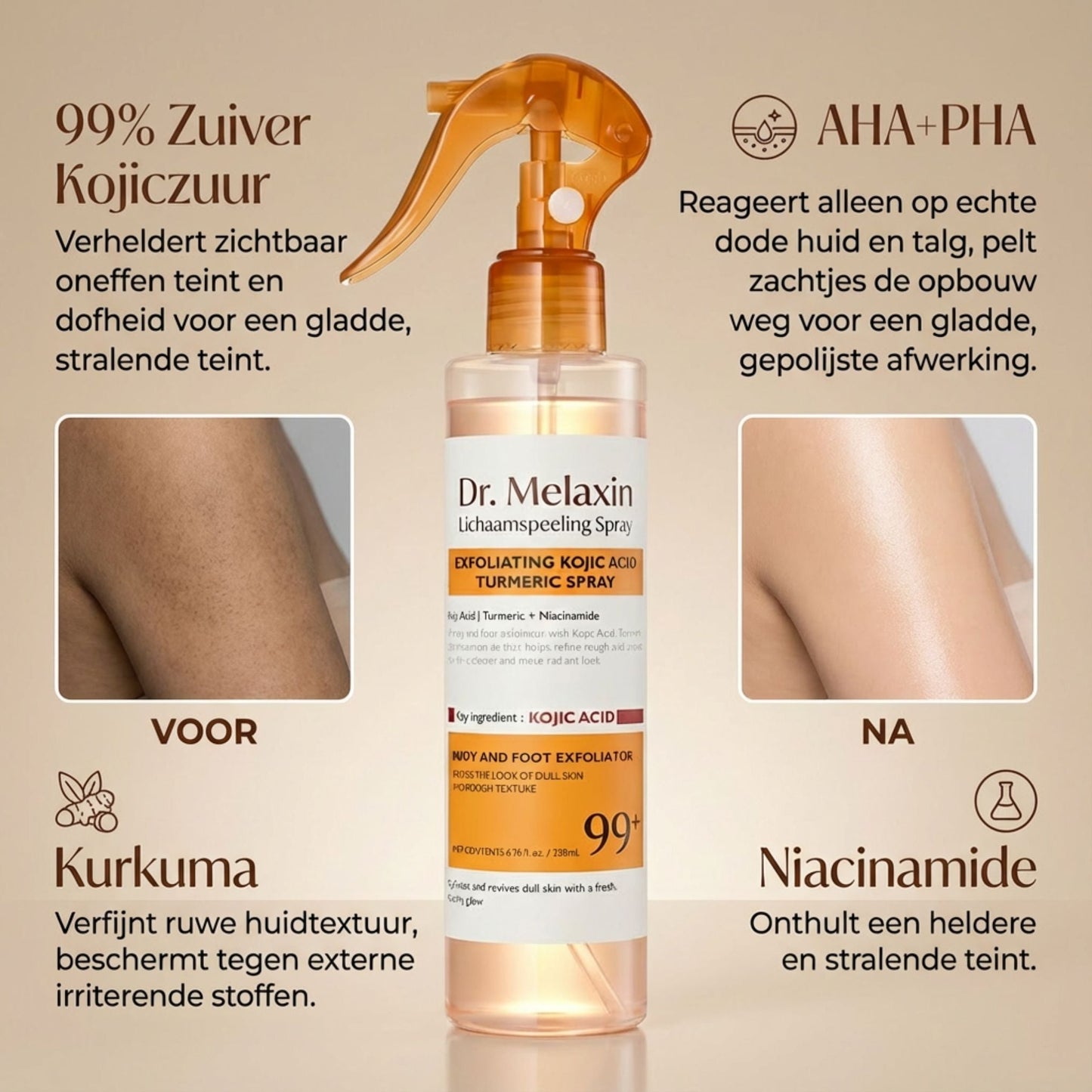 Dr. Melaxin Lichaamspeeling Spray